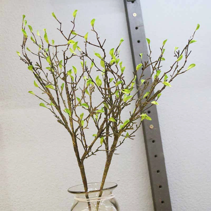 Branch With Sprout Artificial Silk Flowers Leaves 75cm Stem BRANCH002,dried artificial flower