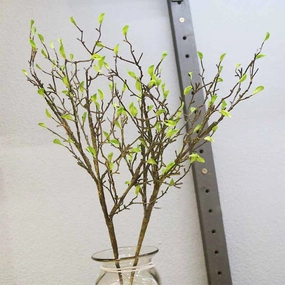Branch With Sprout Artificial Silk Flowers Leaves 75cm Stem BRANCH002,dried artificial flower
