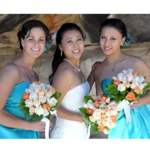 Bridal Bouquets - Roses (Mixed),realistic flower bouquet 