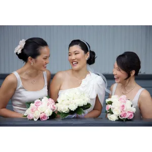 Bridesmaid Bouquets - Roses,realistic flower bouquet 