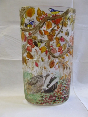 British wild life vase,classic table vase