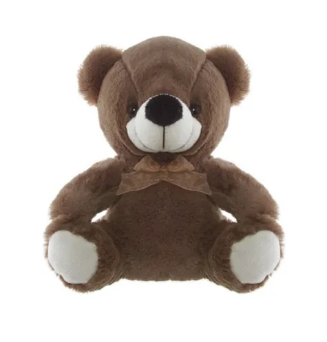 Brown Bear,realistic flower bouquet 