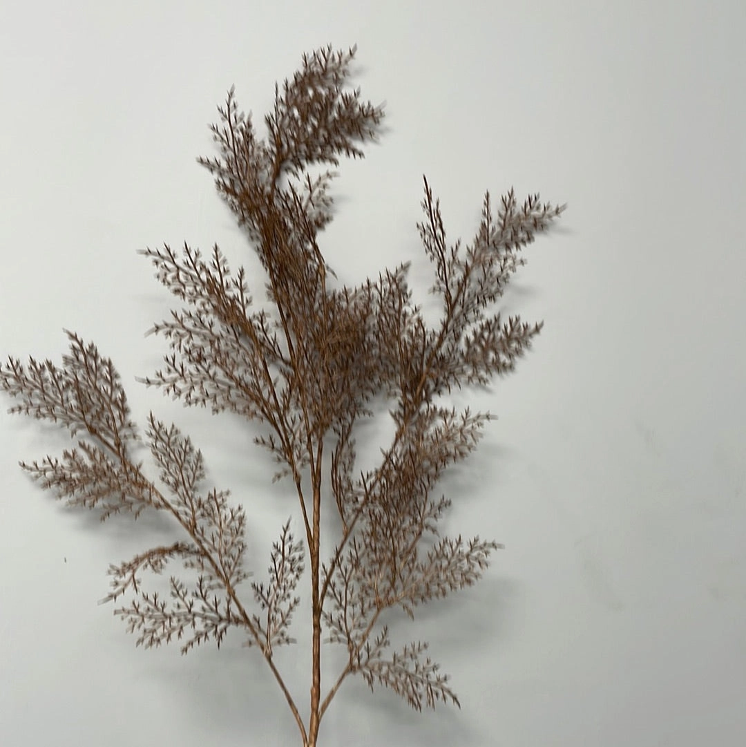 Brown Chocolate Rime Spray Artificial flower wedding greenery filler realistic flower bouquet  