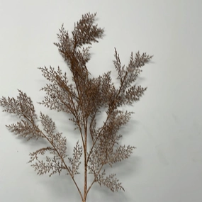 Brown Chocolate Rime Spray Artificial flower wedding greenery filler realistic flower bouquet  