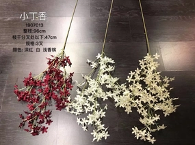 Burgundy clove Artificial flower wedding filler flower realistic flower bouquet  