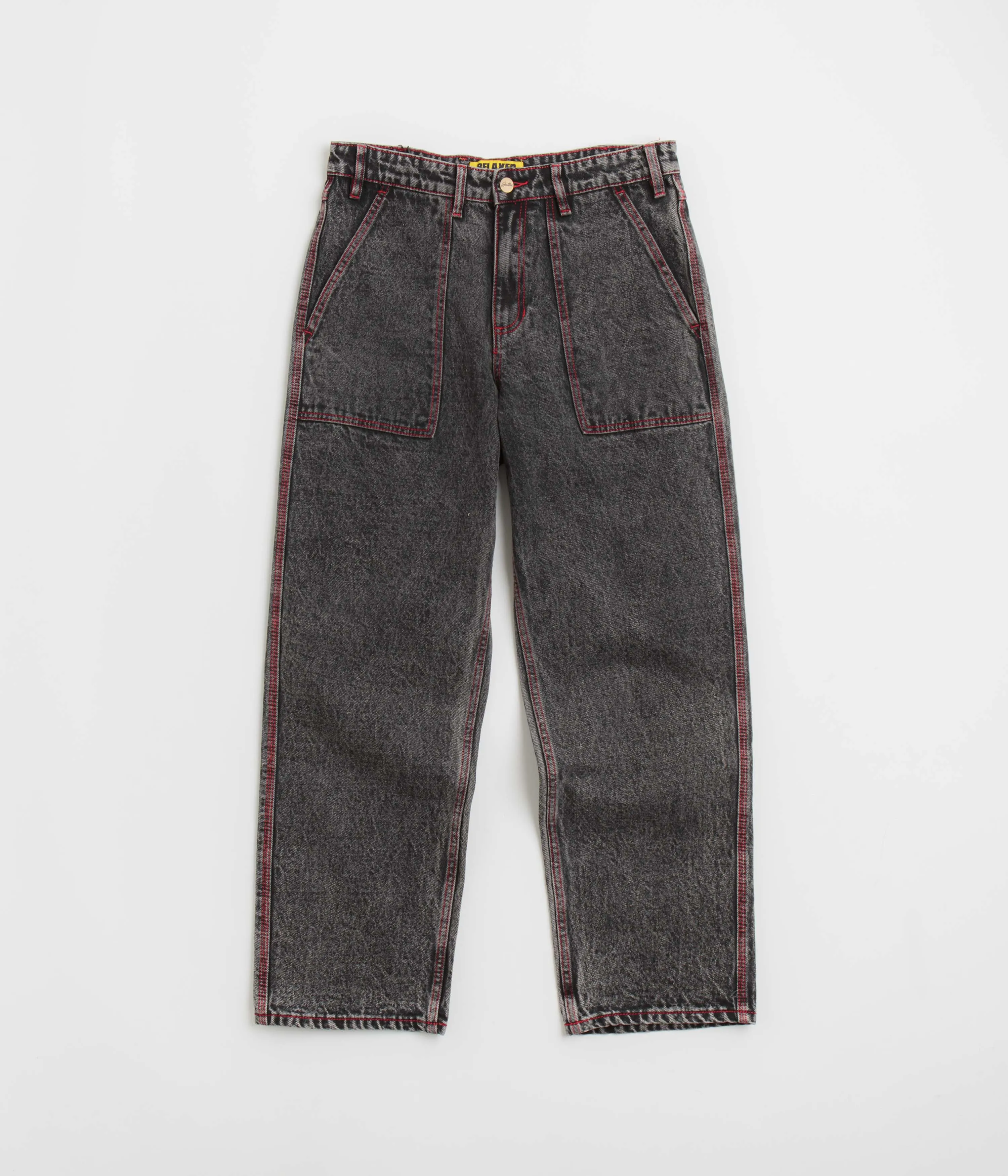 Butter Goods Breakdown Entspannte Jeans - Säuregewaschen Schwarz Butter Goods