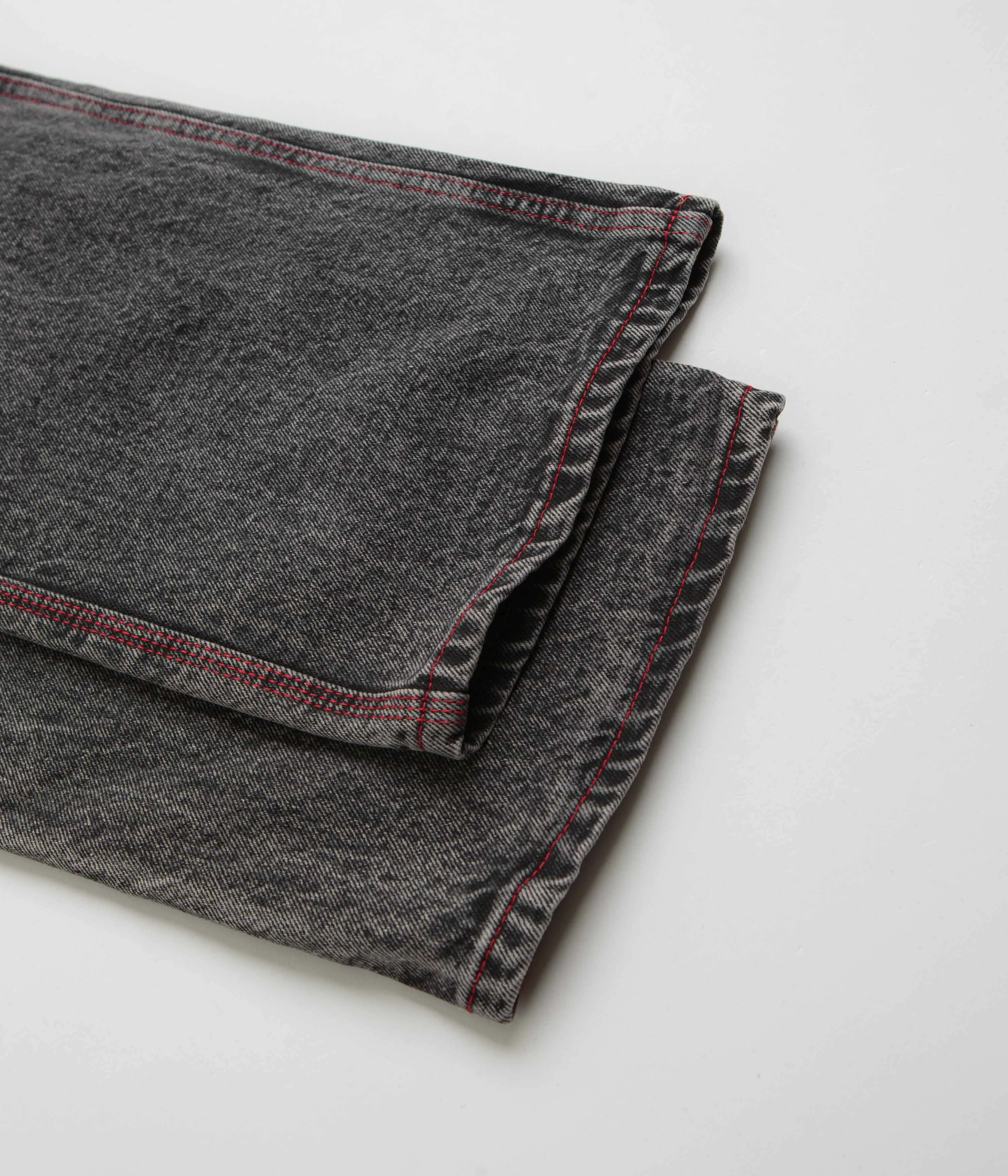 Butter Goods Breakdown Entspannte Jeans - Säuregewaschen Schwarz Butter Goods