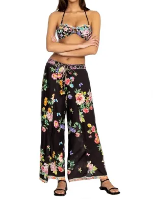 Butterfly Wrap Hose In Schwarz Multi