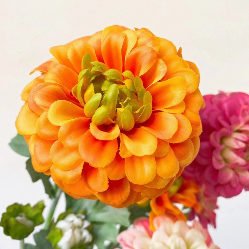 Calendula Artificial Silk Flower 60cm Stem CALENDULA001-004