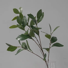 Camellia Leaf Artificial Greenery 90cm Stem CAMELLIALEAF001,dried artificial flower