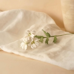 Campanule en papier blanche,mother's day bouquet