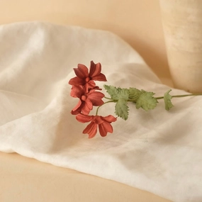 Campanule en papier bordeaux,mother's day bouquet