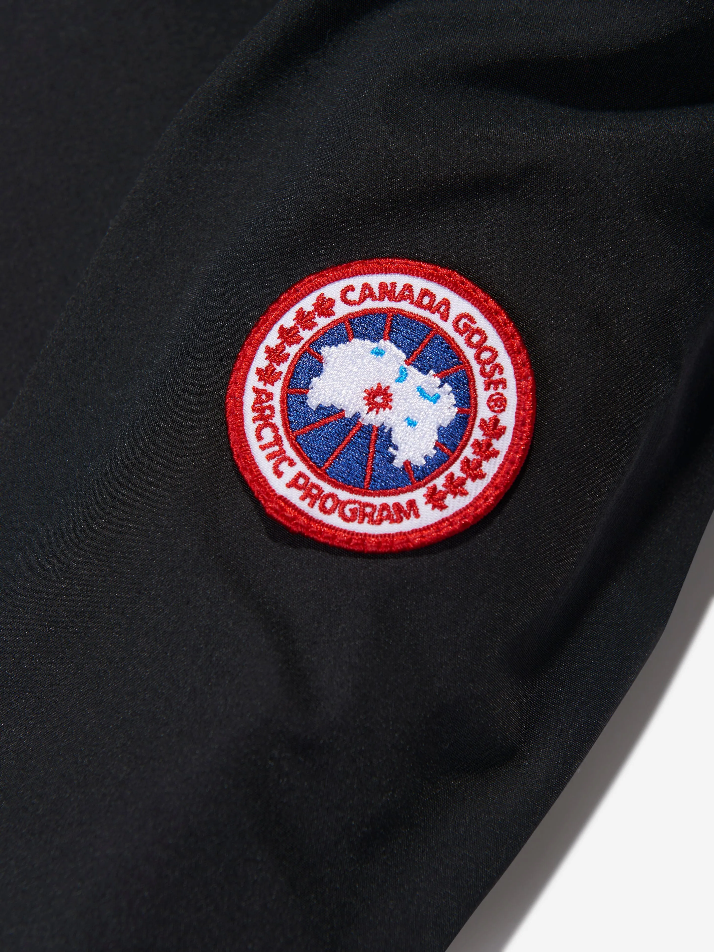 Canada Goose Girls Brittania Parka in Schwarz