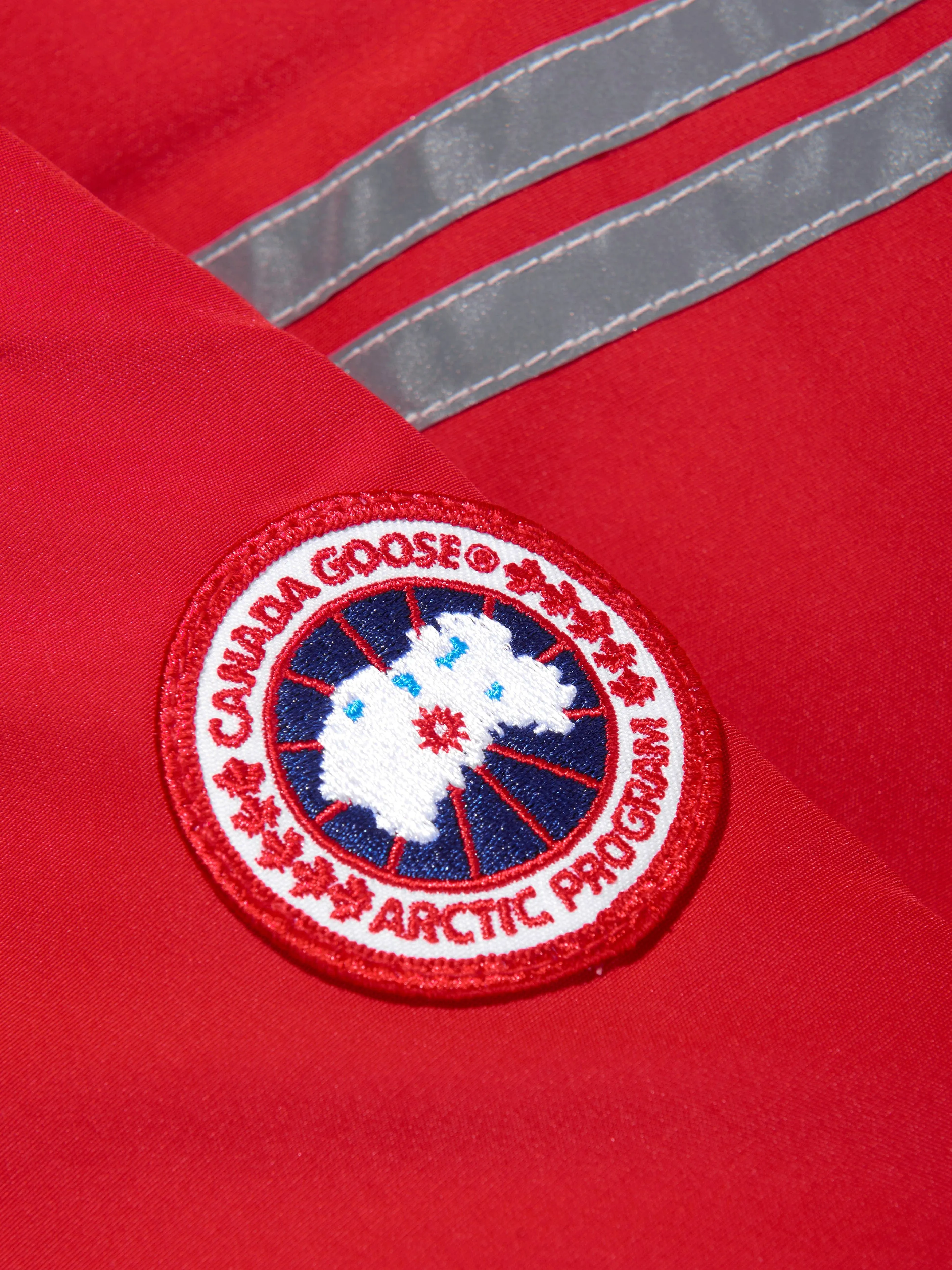 Canada Goose Kinder Lynx Parka in Rot