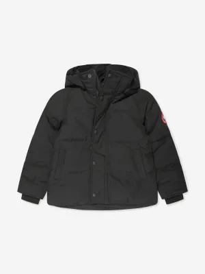 Canada Goose Kids Schneeeulen-Parka in Schwarz