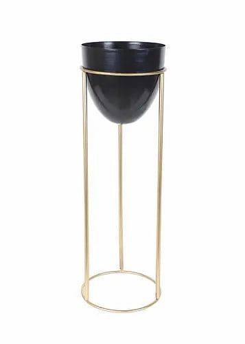 Capsule Shaped Planters With Stand (Set of 3)
