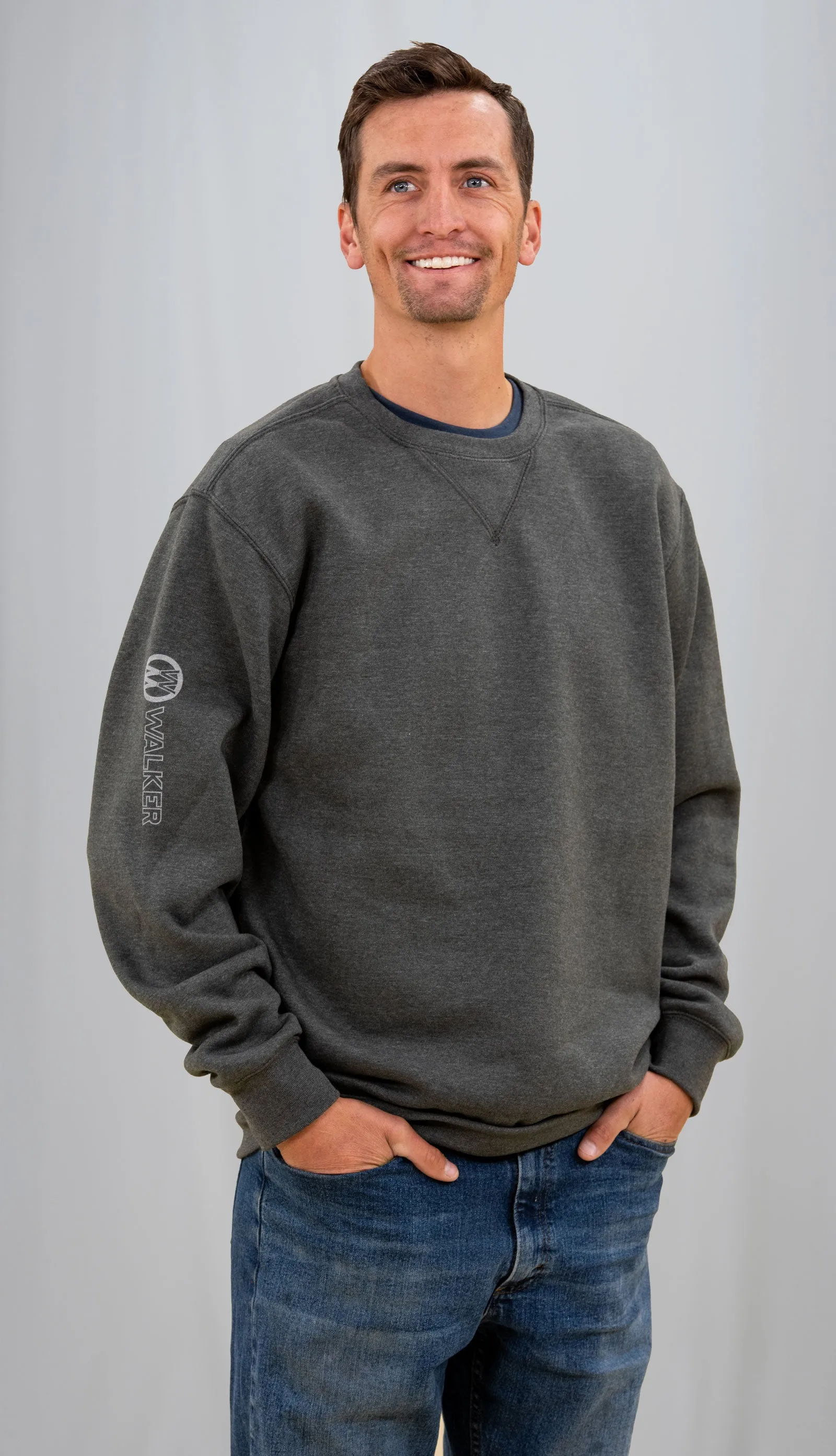 Carhartt Crewneck aus Carbon