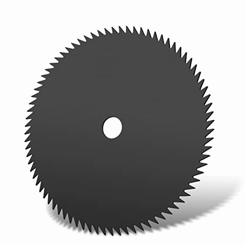 Carbon Steel 80T Blade For Brush Cutter, Grass Cutter & Lawn Mover (Heavy Duty)