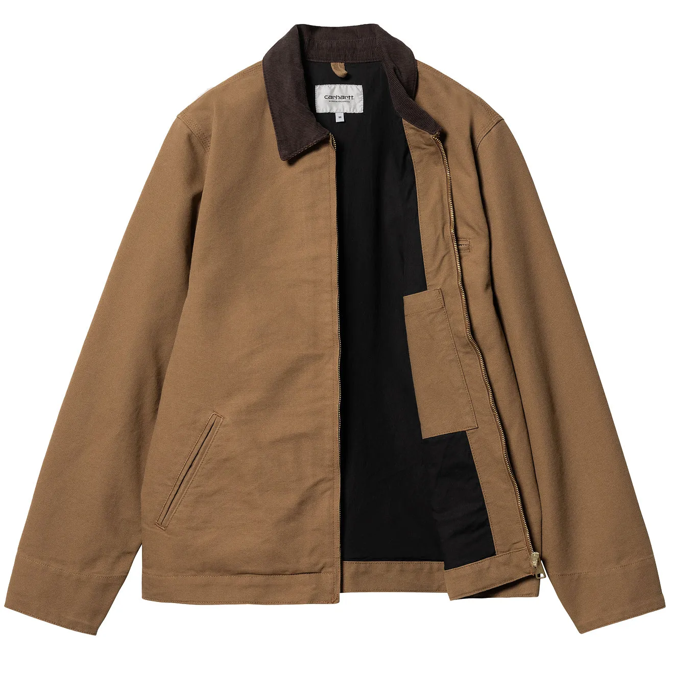 Carhartt WIP Detroit Jacket Hamilton Braun / Tabakgewaschen