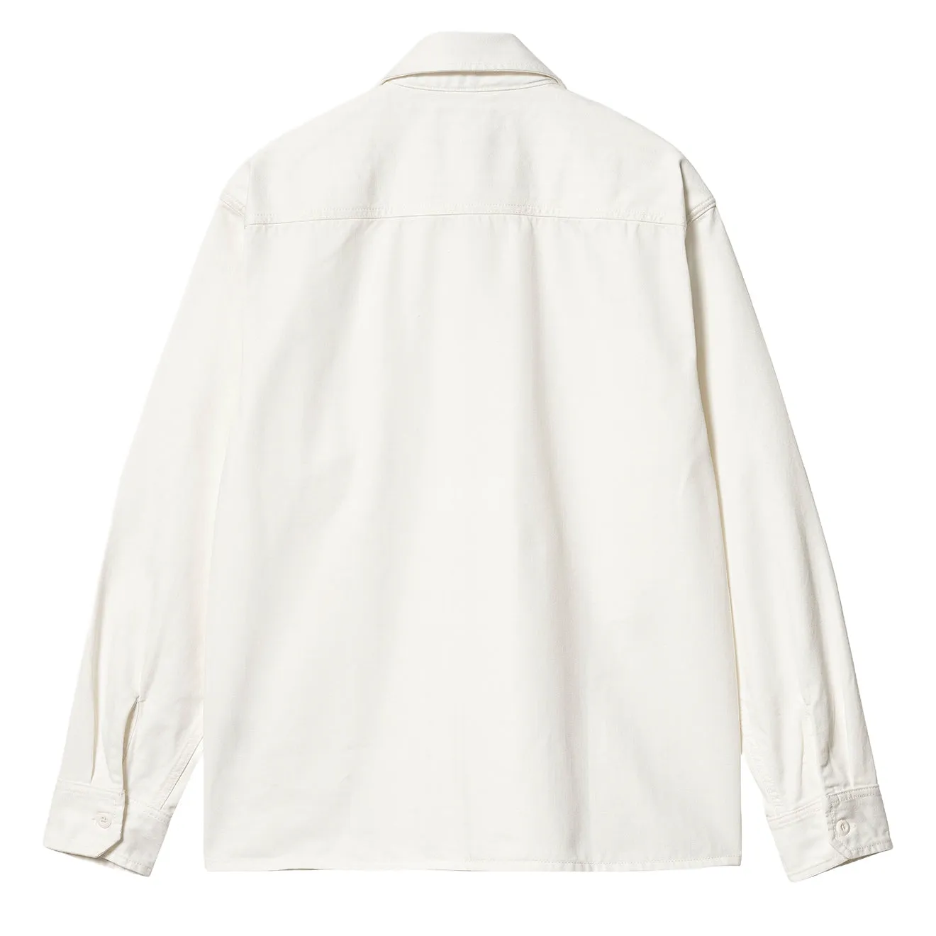 Carhartt WIP Rainer Hemd Jacke Off-White Gewaschen