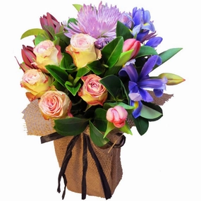 Carousel,artificial flower arrangement