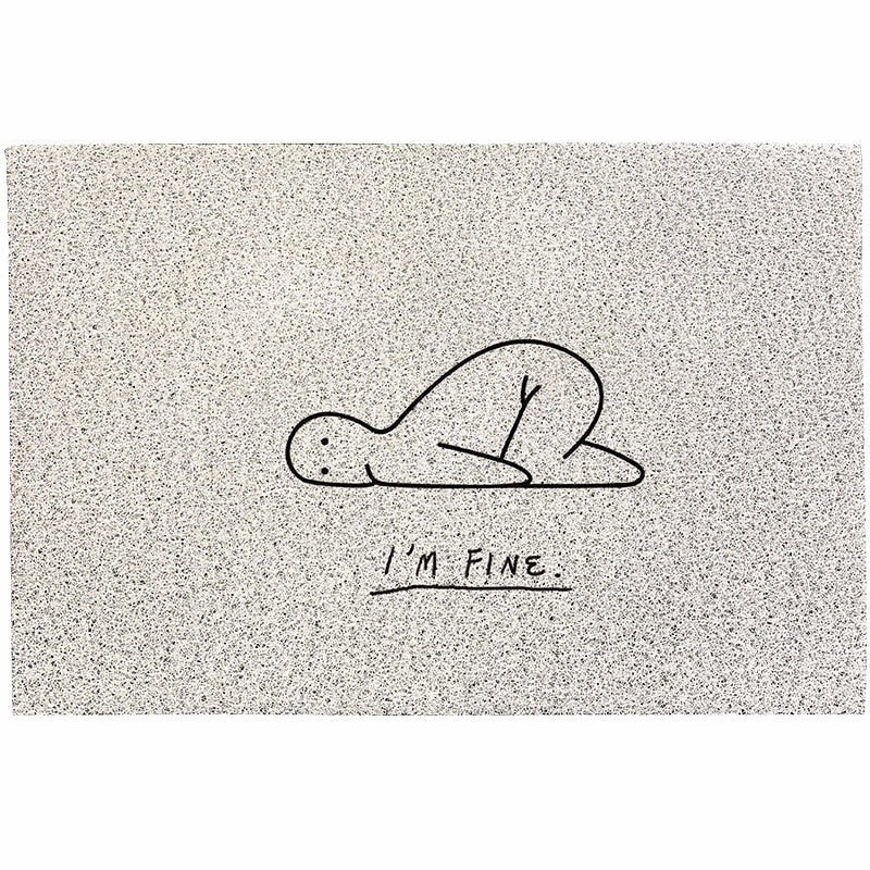 Cartoon Colored Indoor / Outdoor Rug
