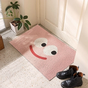 Cartoon Colored Indoor / Outdoor Rug,planting accessories kit