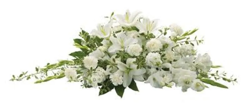 Casket Covers,realistic flower bouquet 