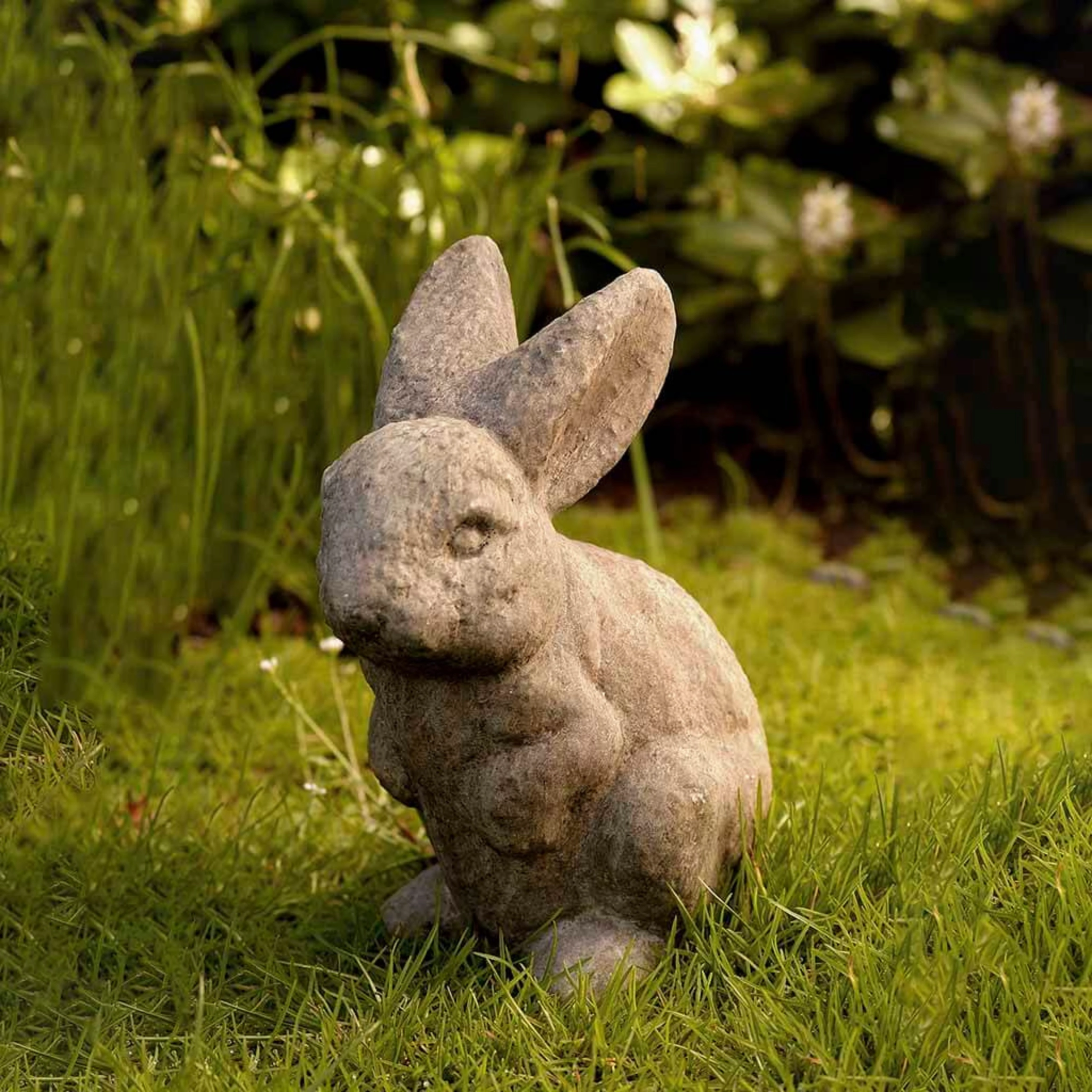 Cast Stone Rabbit Garden Statue,planting accessories kit