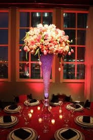 Centerpiece Vase 24" Clarinet Reversible Vase  V3763