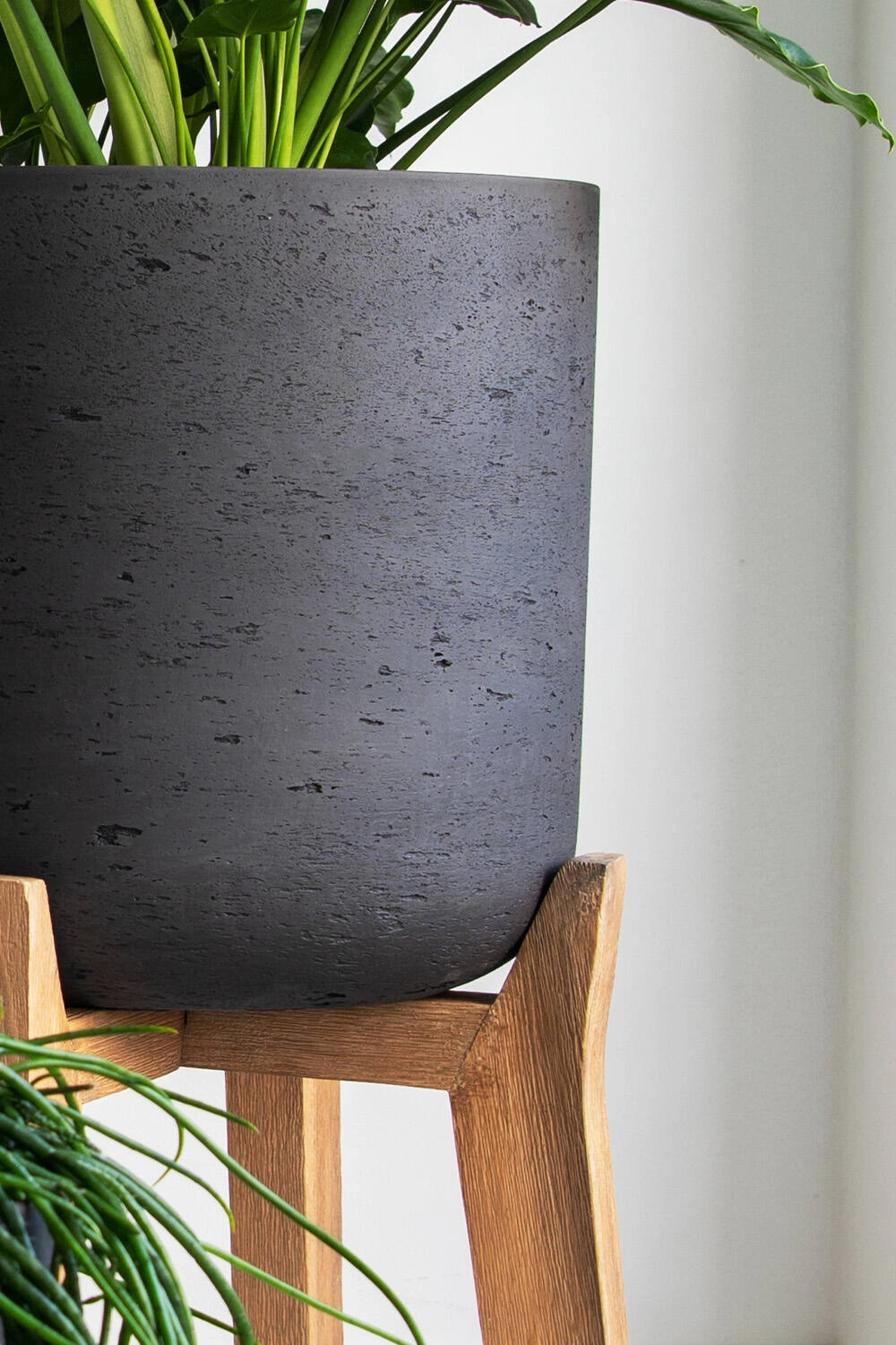Charlie Pot & High Stand Black Washed XL