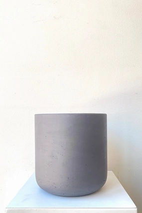 Charlie Pot Black Washed Medium,indoor flower container
