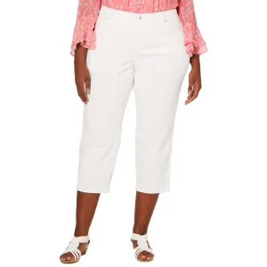 Charter Club Damen Plus Bristol Natural Taillenformende Slimming Fit Cropped Jeans