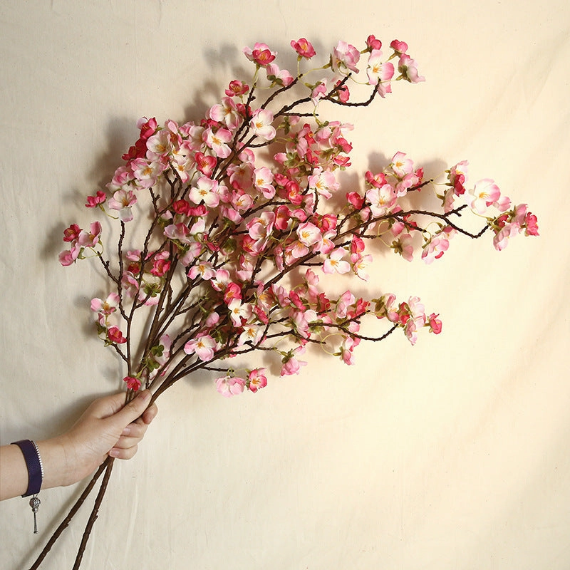 Cherry Blossom Artificial Silk Flower 97cm Stem Pink CHERRY0003