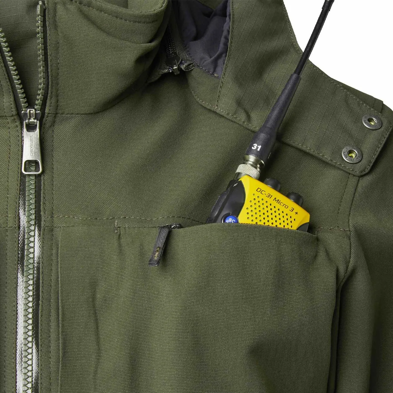 Chevalier Hamilton Goretex Jacke Dunkelgrün