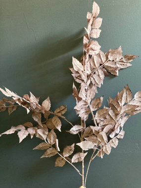 Chocolate Leaf Spray realistic flower bouquet  