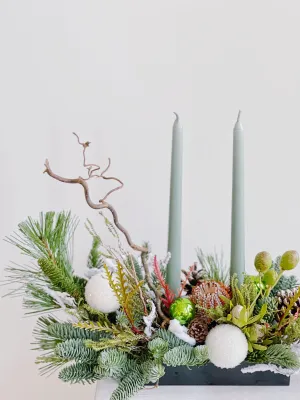 Christmas Centrepiece (1.0),realistic flower bouquet 