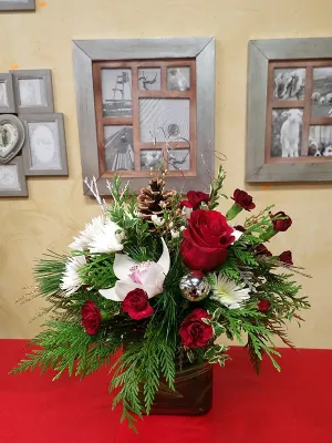 Christmas No.100,faux bloom stem 