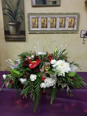 Christmas No.23 (22"),faux bloom stem 