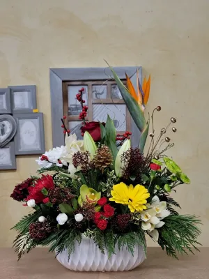 Christmas No.2,faux bloom stem 