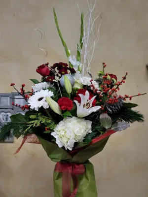 Christmas No.31,faux bloom stem 