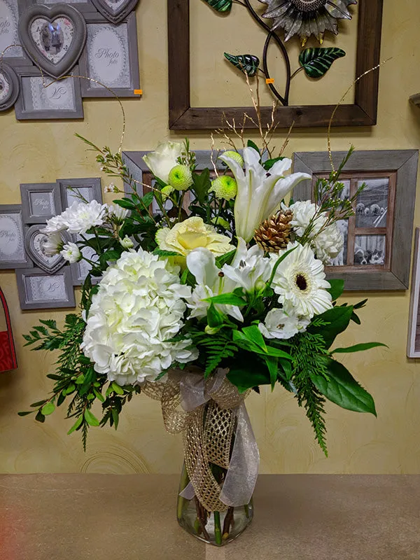 Christmas No.58,faux bloom stem 