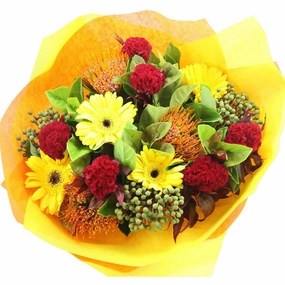 Christmas Cheer,realistic flower bouquet 