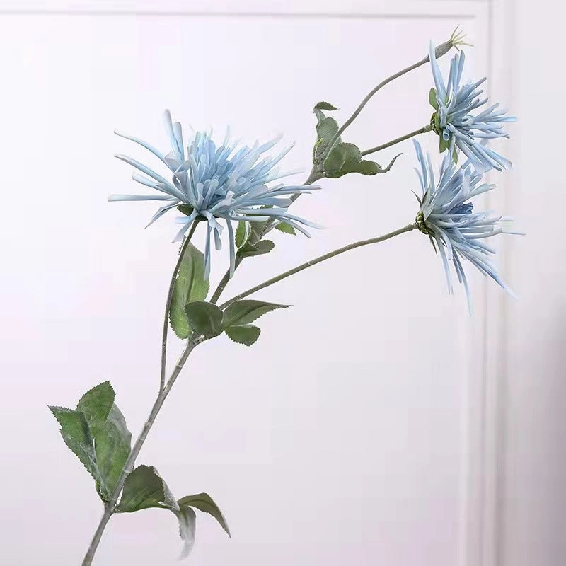 Chrysanthemum Artificial Silk Flower 80cm Stem 6 Color Selections CHRYS001-007