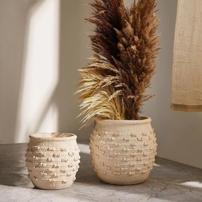 Cinnamon Terracotta Pot,hand-painted ceramic vase