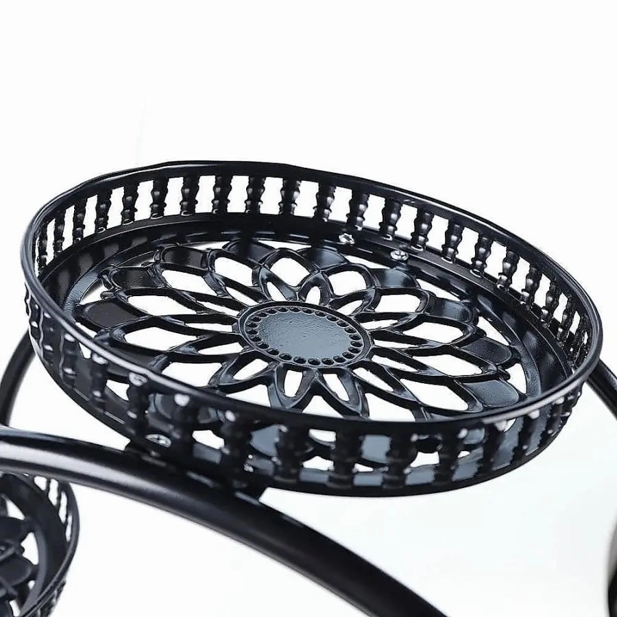 Circular Plant Stand for 6 Planters