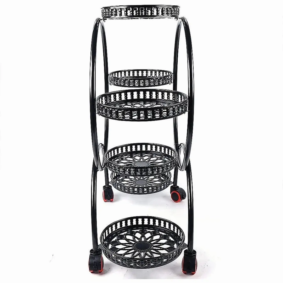 Circular Plant Stand for 6 Planters