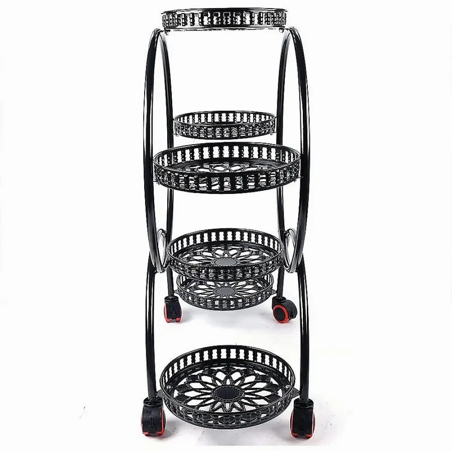 Circular Plant Stand for 6 Planters