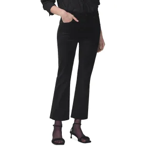 Citizens of Humanity Damen Velours Bootcut Jeans im Cropped-Schnitt