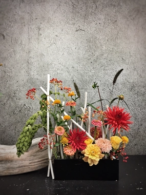 Citrus Sunshine,dried artificial flower